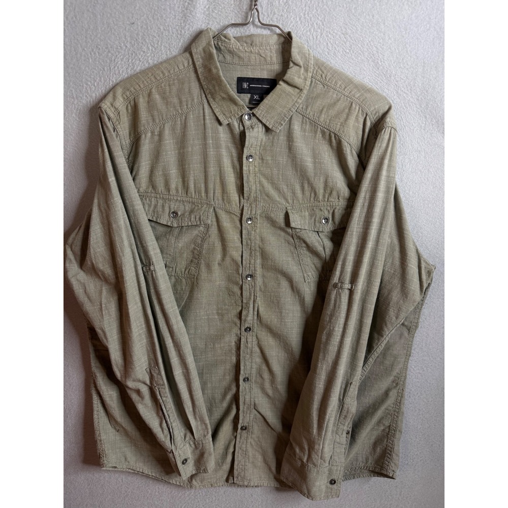 INC International Concepts Button Up Men's XL Long Sleeve‎ Shirt